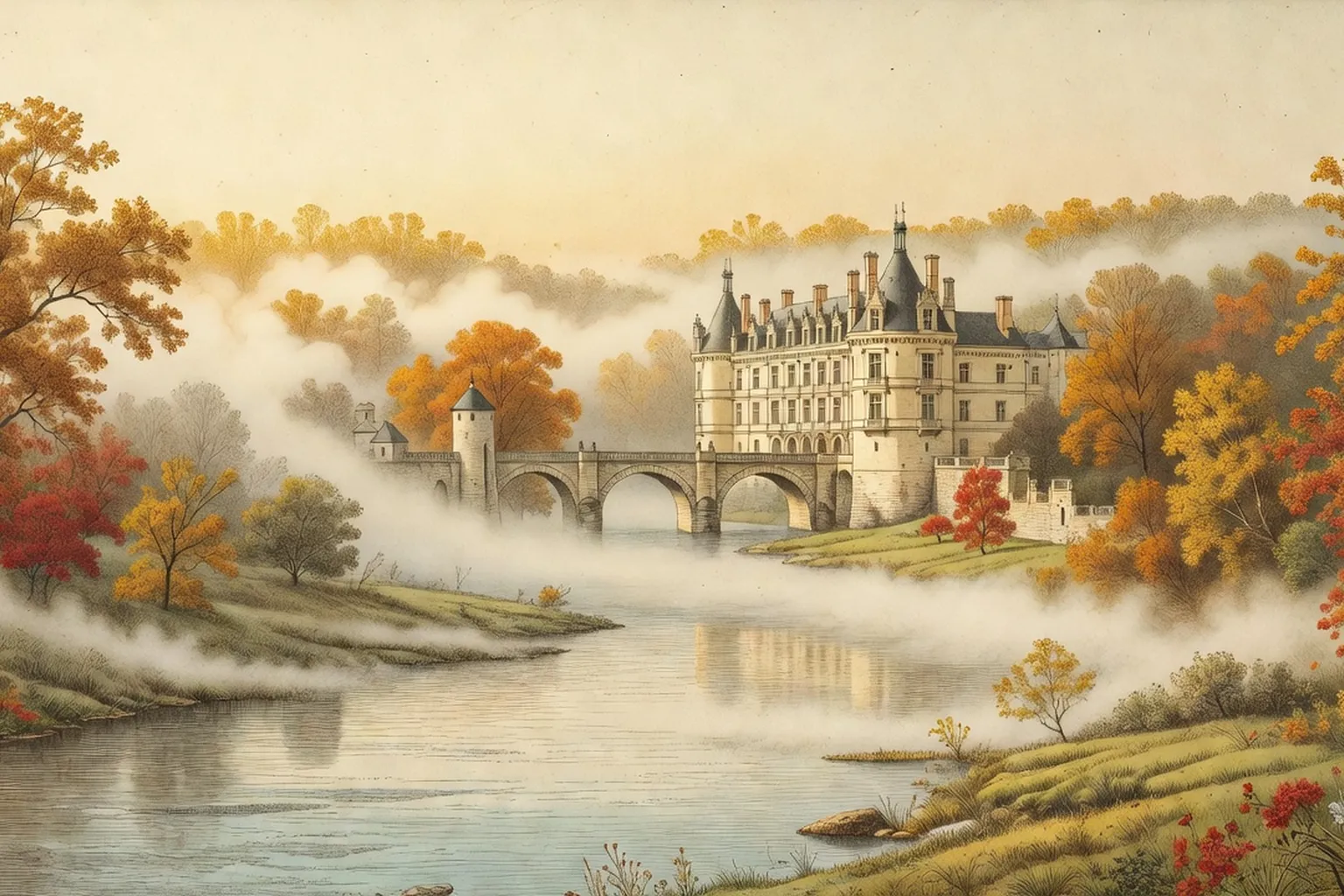 Tour des Châteaux de la Loire — itinéraire 7 jours