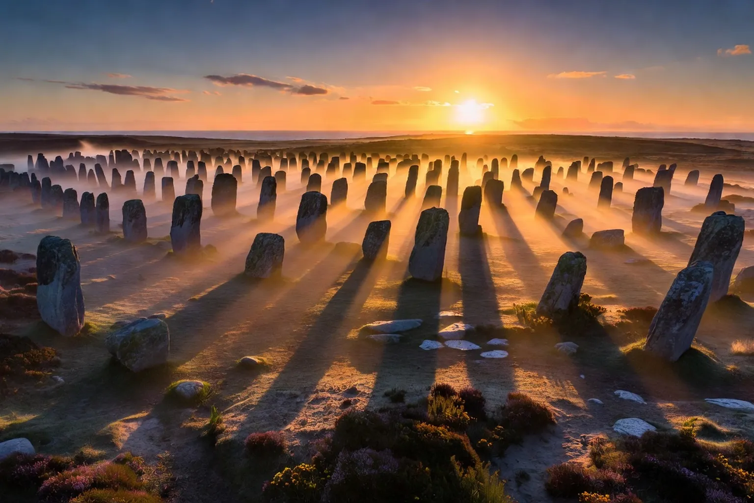 Tour des Sites Mégalithiques — Carnac, Filitosa, dolmens